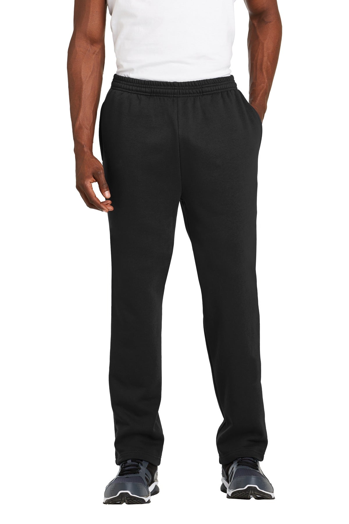 Sport-TekÂ® Open Bottom Sweatpant. ST257