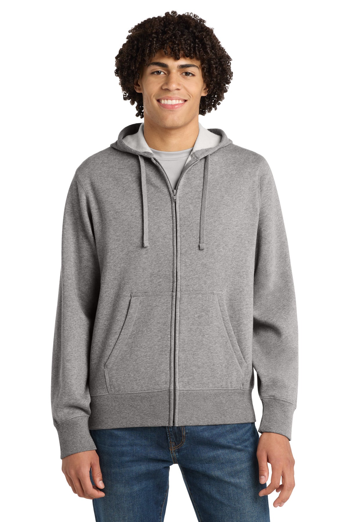 Sport-TekÂ® Full-Zip Hooded Sweatshirt. ST258