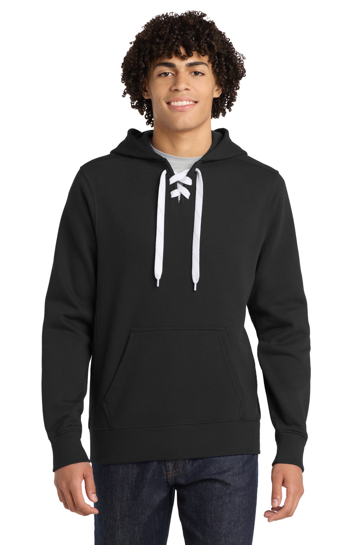 Sport-Tek?? Lace Up Pullover Hooded Sweatshirt. ST271