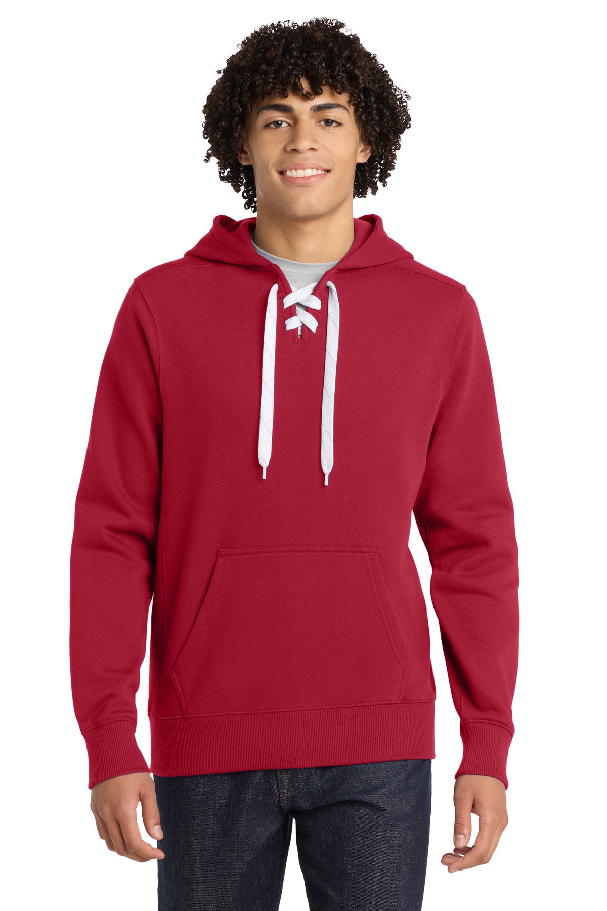 Sport-Tek?? Lace Up Pullover Hooded Sweatshirt. ST271