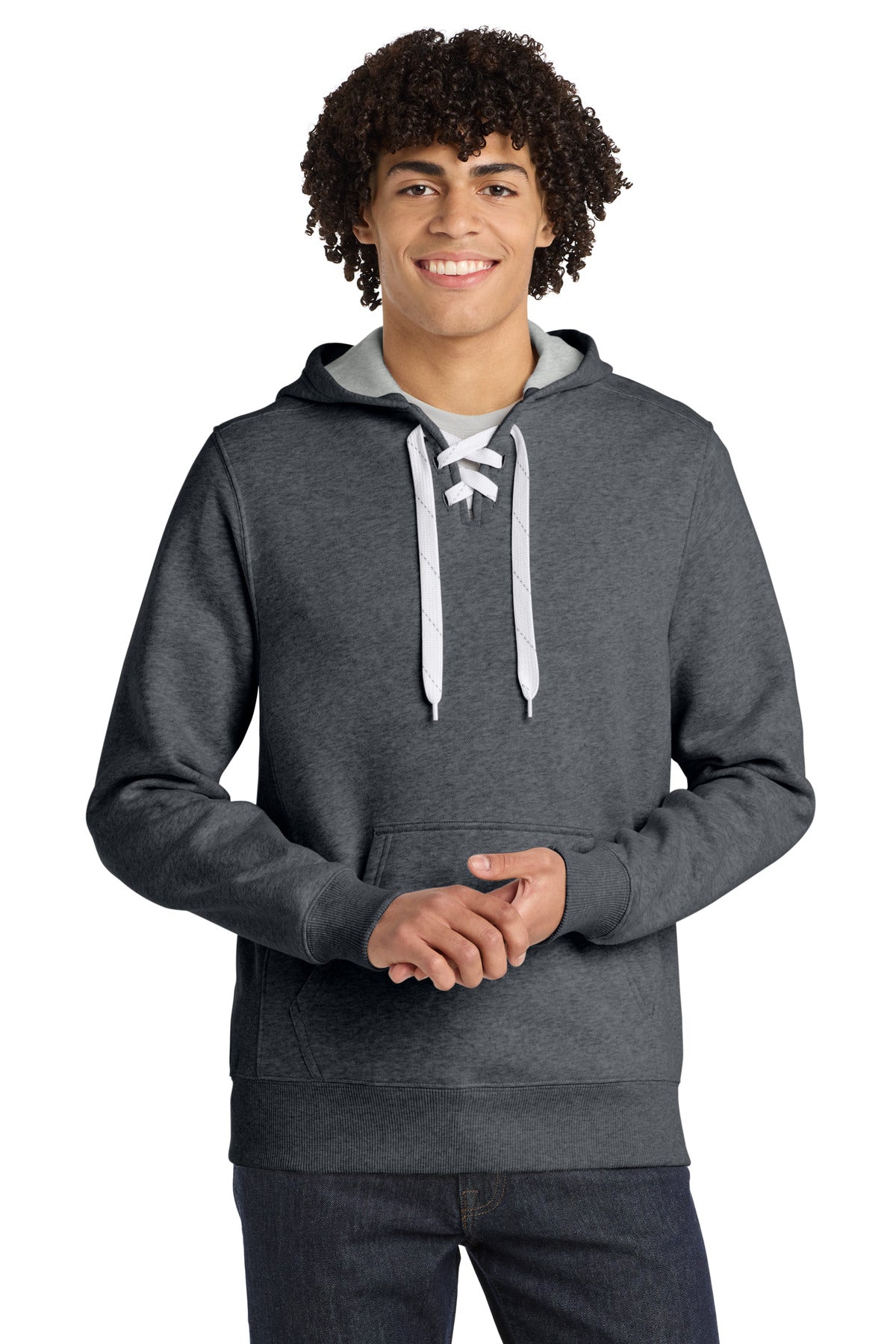Sport-Tek?? Lace Up Pullover Hooded Sweatshirt. ST271