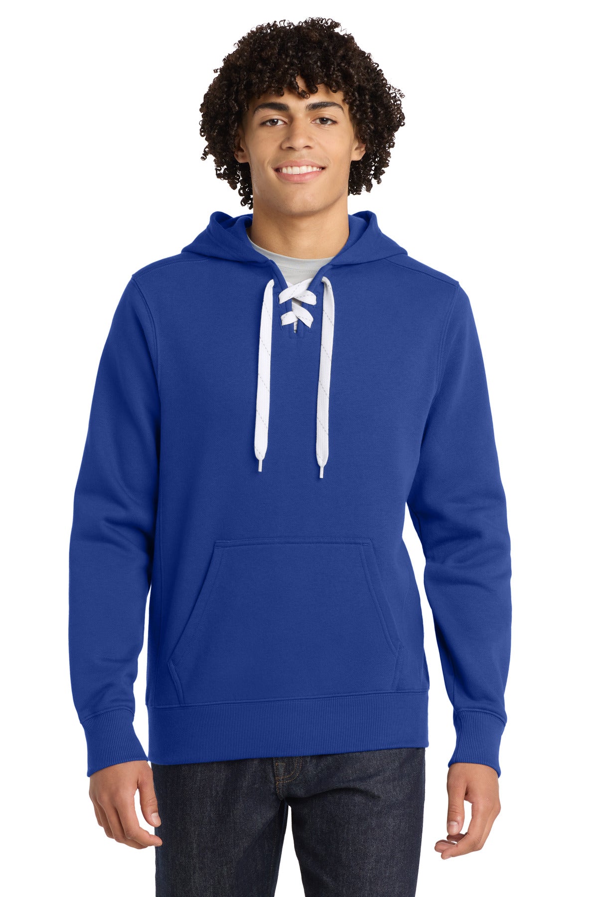 Sport-Tek?? Lace Up Pullover Hooded Sweatshirt. ST271