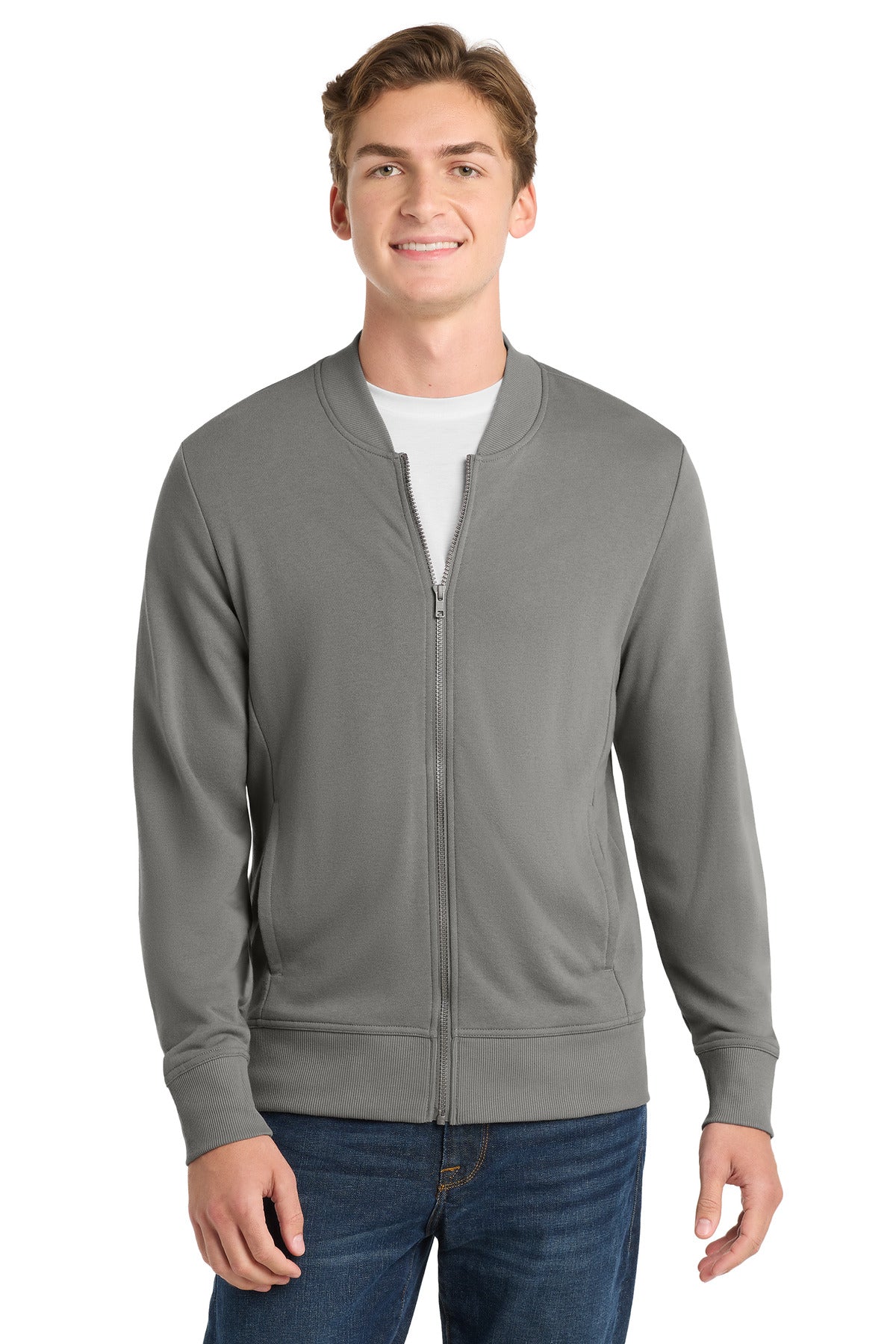 Sport-Tek Â® Lightweight French Terry Bomber. ST274