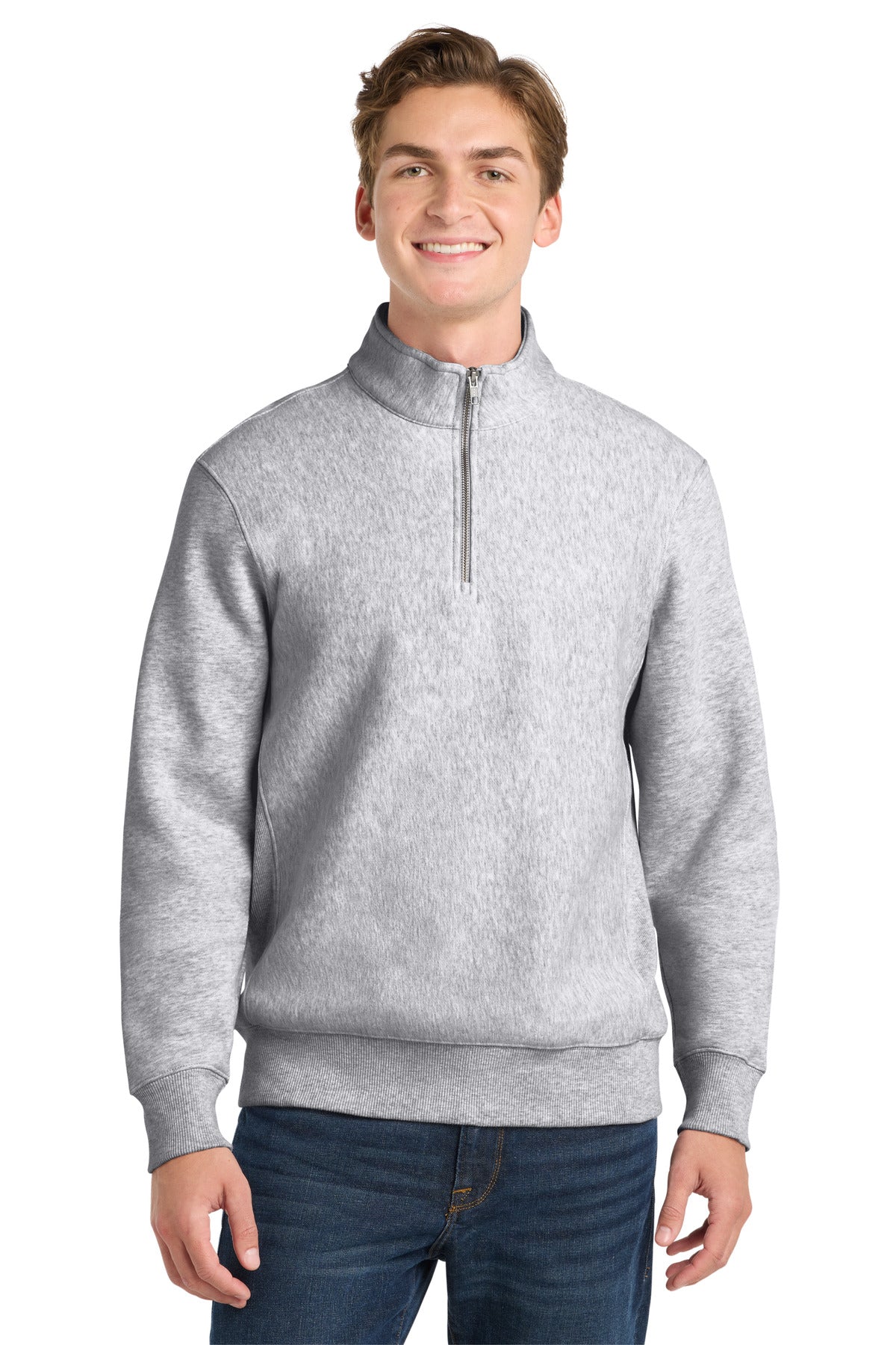 Sport-Tek?? Super Heavyweight 1/4-Zip Pullover Sweatshirt. ST283