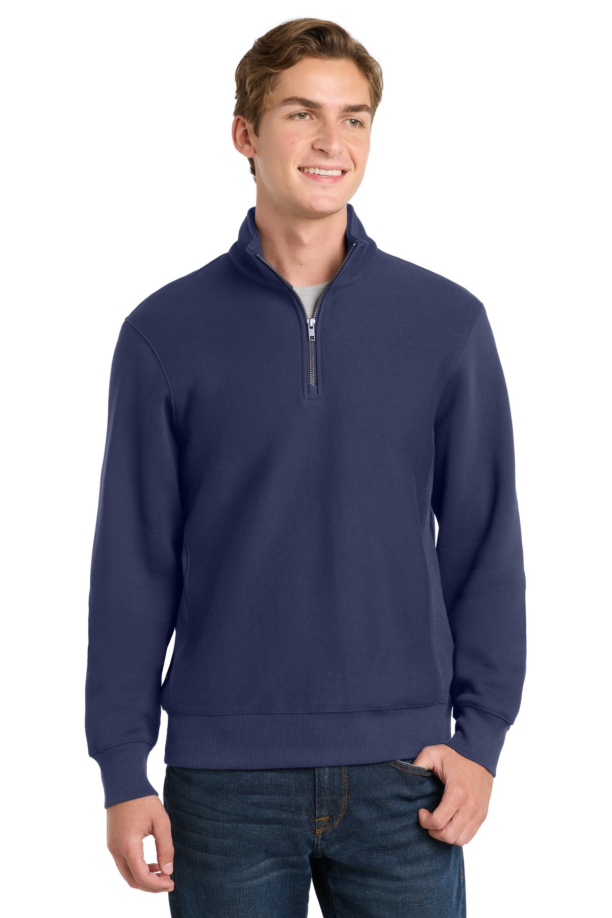 Sport-TekÂ® Super Heavyweight 1/4-Zip Pullover Sweatshirt. ST283