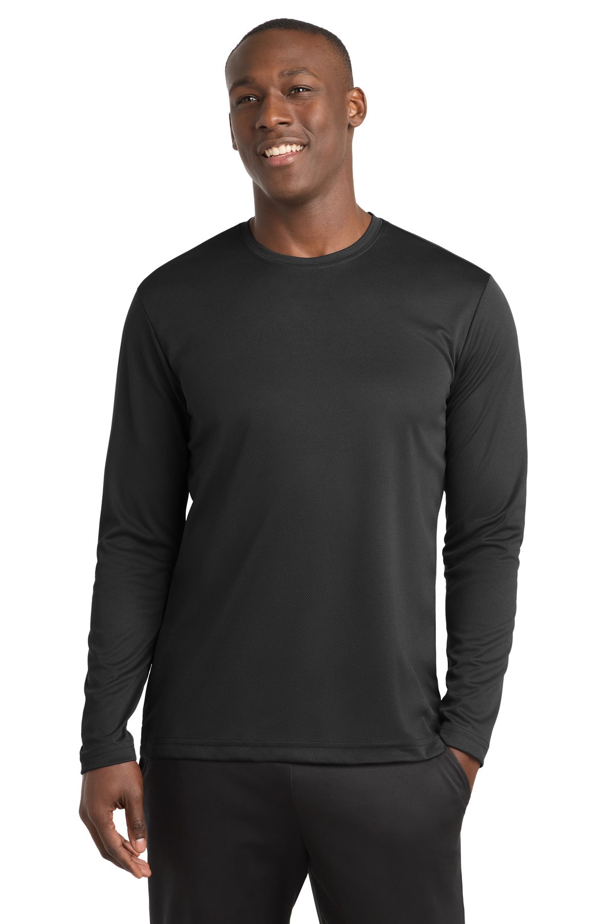 Sport-Tek?? PosiCharge?? RacerMesh?? Long Sleeve Tee. ST340LS