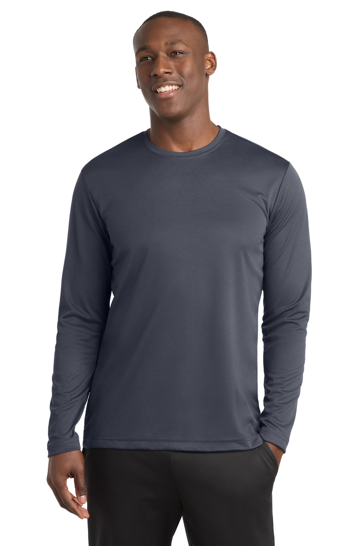 Sport-Tek?? PosiCharge?? RacerMesh?? Long Sleeve Tee. ST340LS