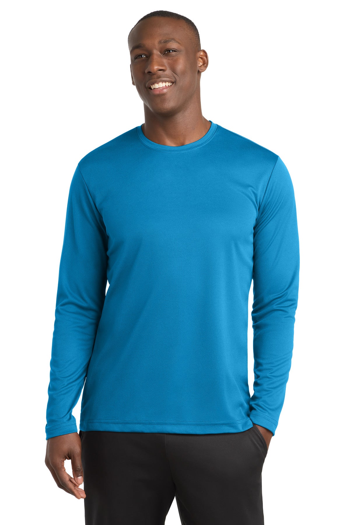 Sport-Tek?? PosiCharge?? RacerMesh?? Long Sleeve Tee. ST340LS