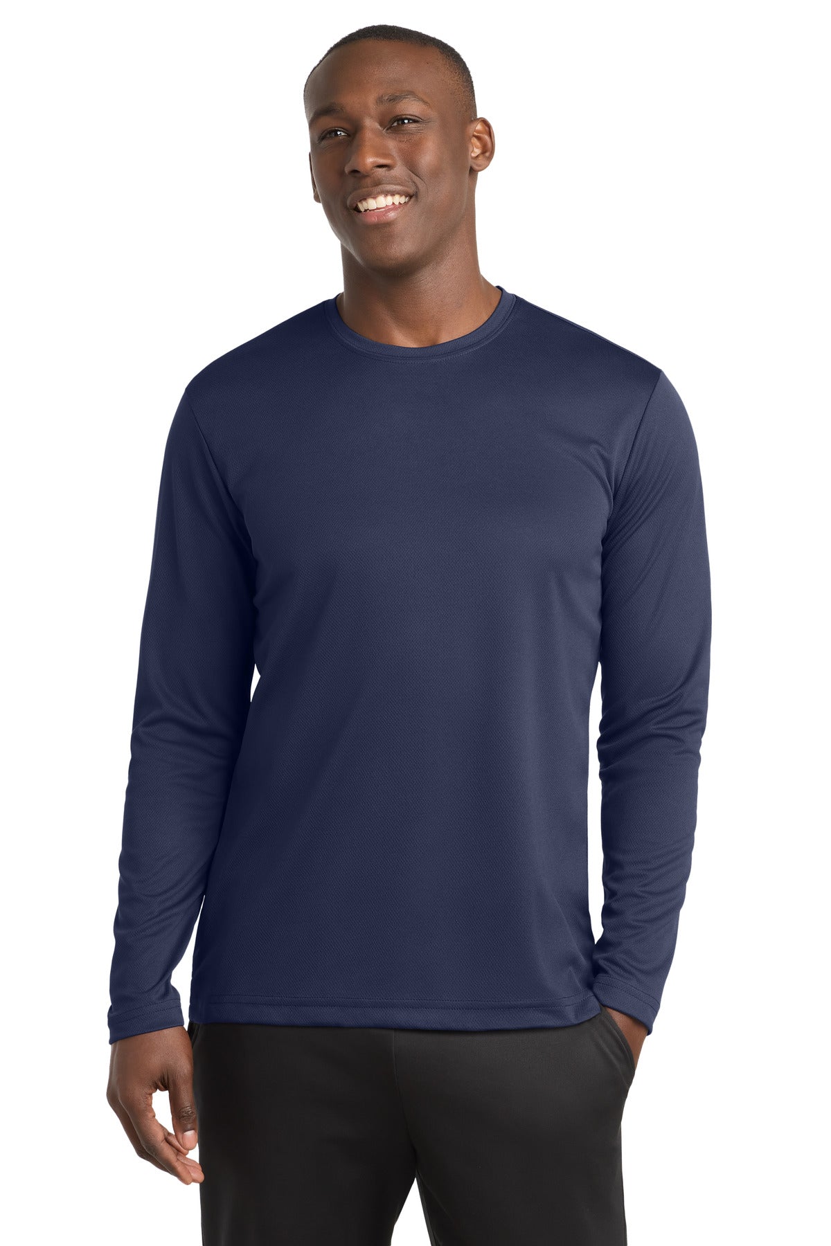 Sport-Tek?? PosiCharge?? RacerMesh?? Long Sleeve Tee. ST340LS