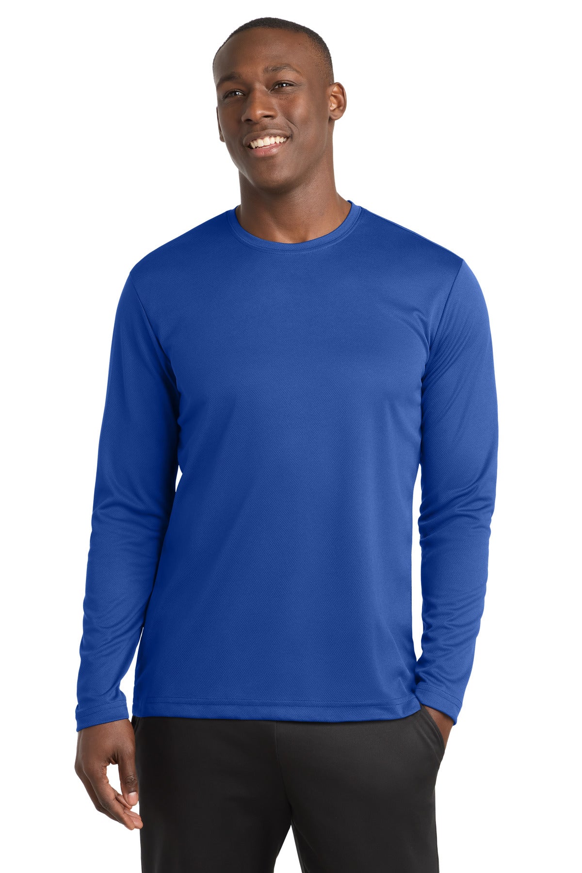 Sport-Tek?? PosiCharge?? RacerMesh?? Long Sleeve Tee. ST340LS