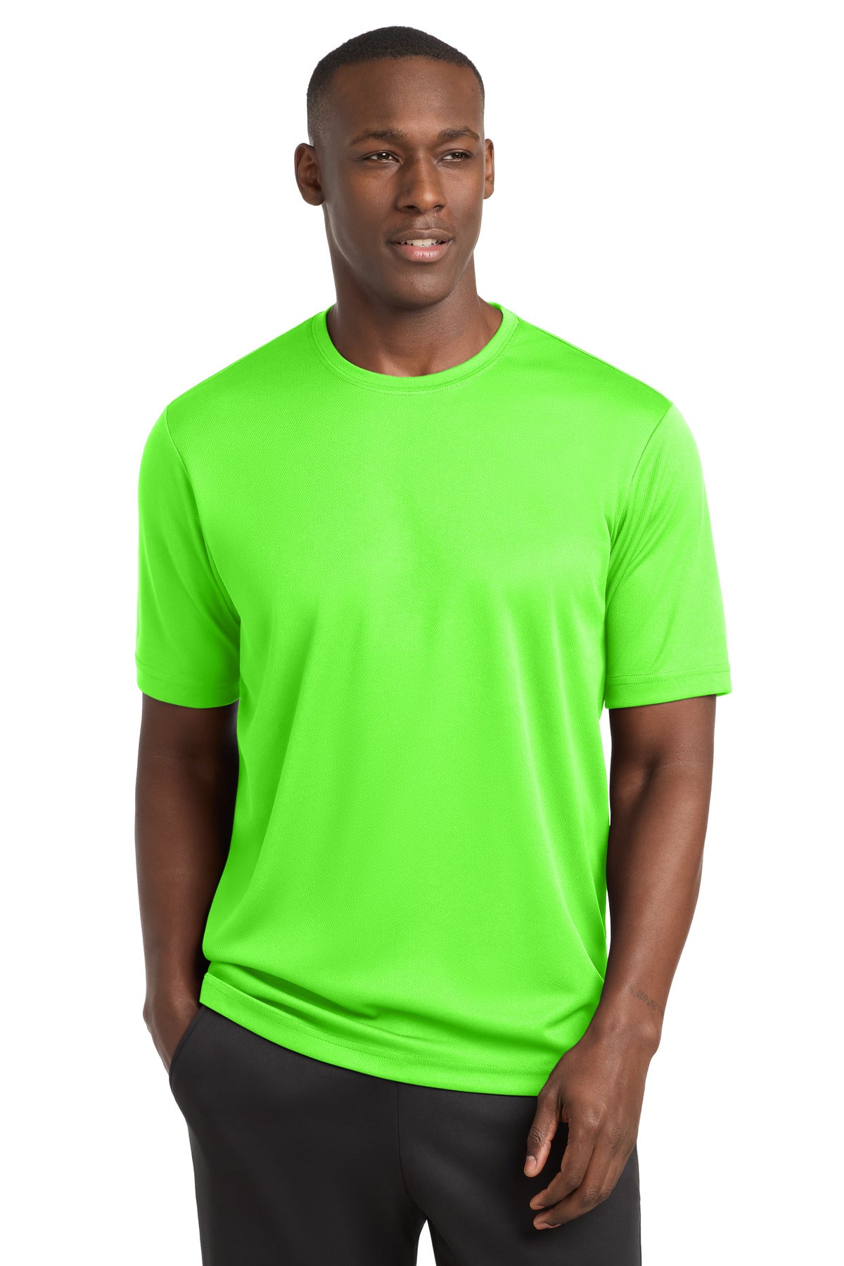 Sport-TekÂ® PosiChargeÂ® RacerMeshÂ® Tee. ST340