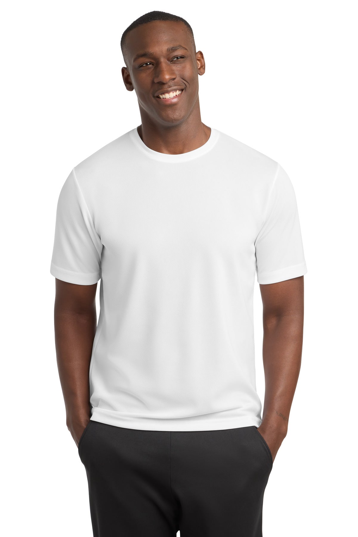 Sport-TekÂ® PosiChargeÂ® RacerMeshÂ® Tee. ST340