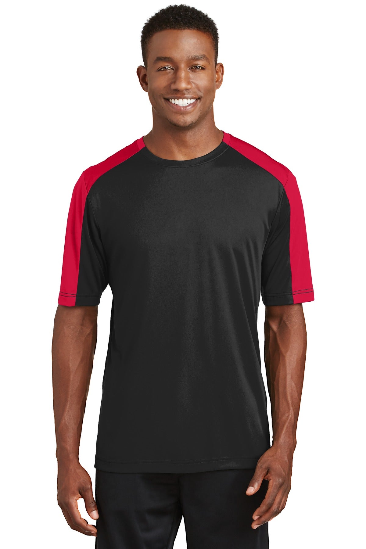 Sport-Tek? PosiCharge? Competitor? Sleeve-Blocked Tee. ST354