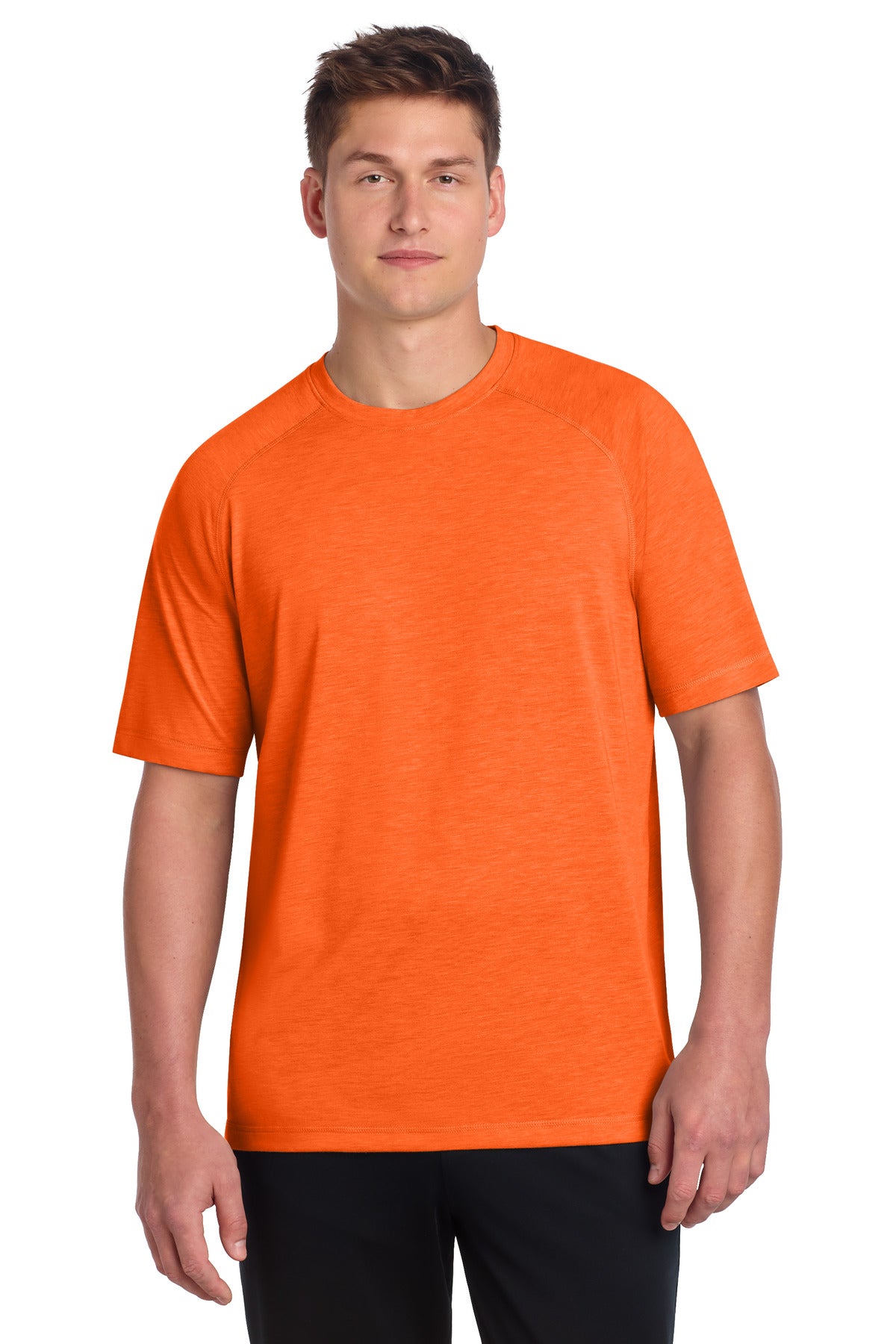 Sport-Tek Â® PosiCharge Â® Tri-Blend Wicking Raglan Tee. ST400