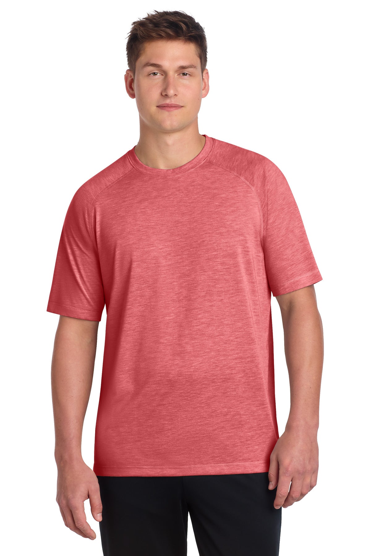 Sport-Tek Â® PosiCharge Â® Tri-Blend Wicking Raglan Tee. ST400