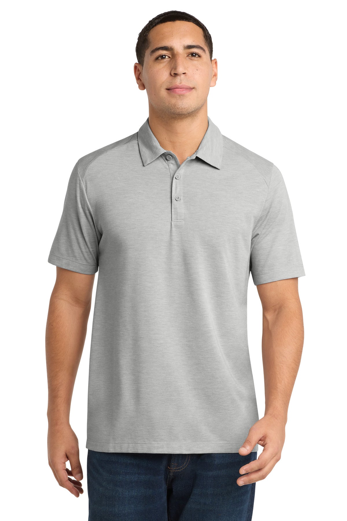 Sport-Tek Â® PosiCharge Â® Tri-Blend Wicking Polo. ST405