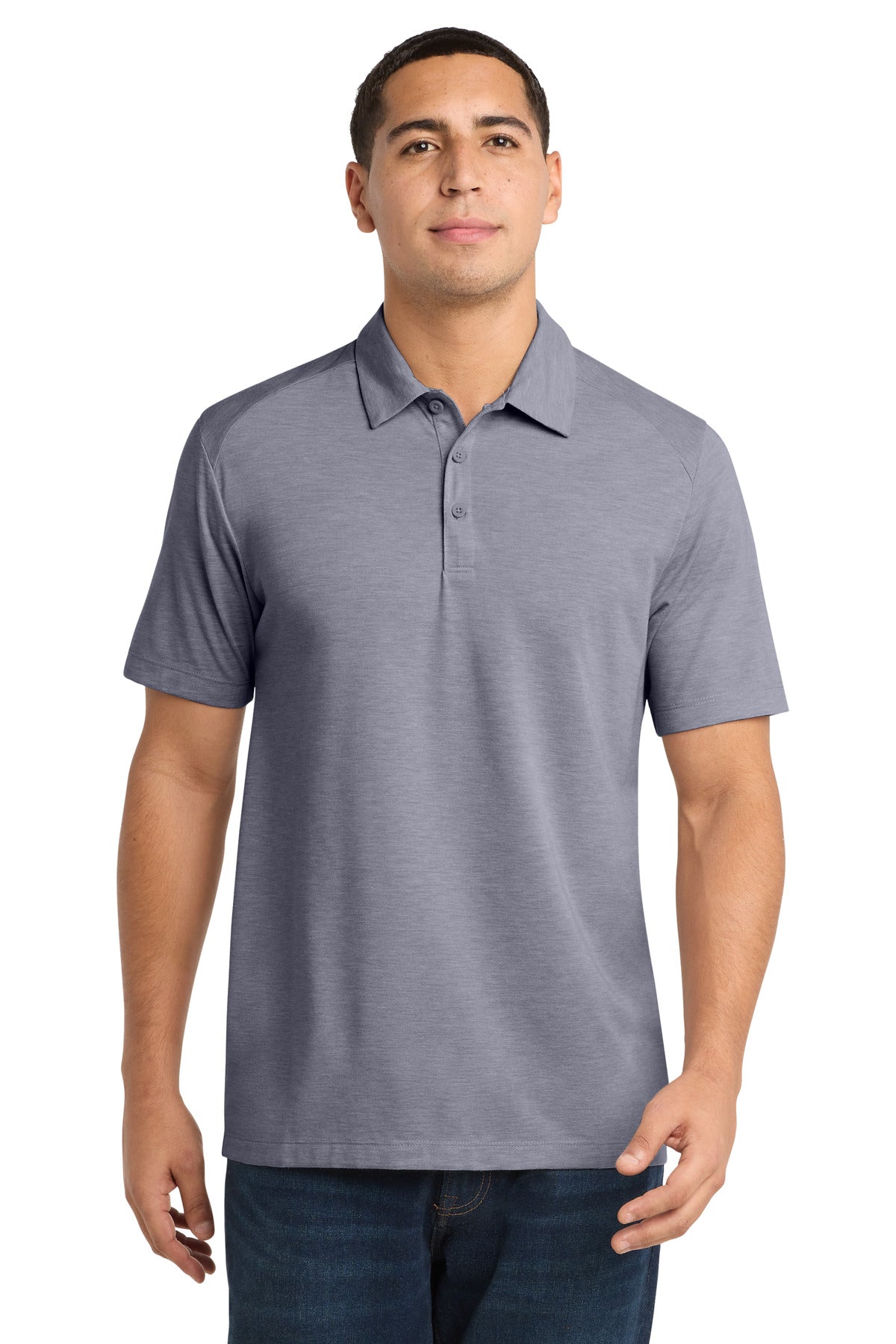 Sport-Tek Â® PosiCharge Â® Tri-Blend Wicking Polo. ST405