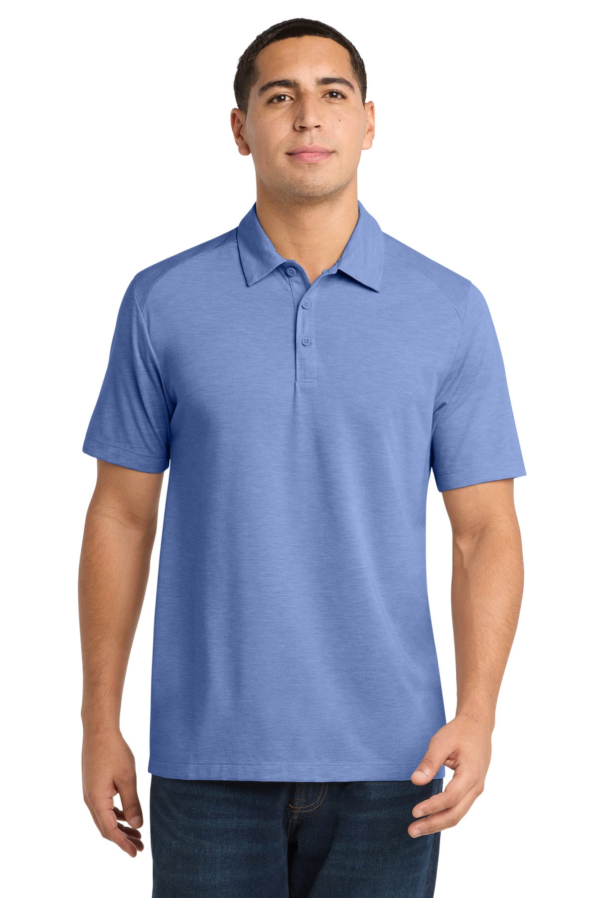 Sport-Tek Â® PosiCharge Â® Tri-Blend Wicking Polo. ST405