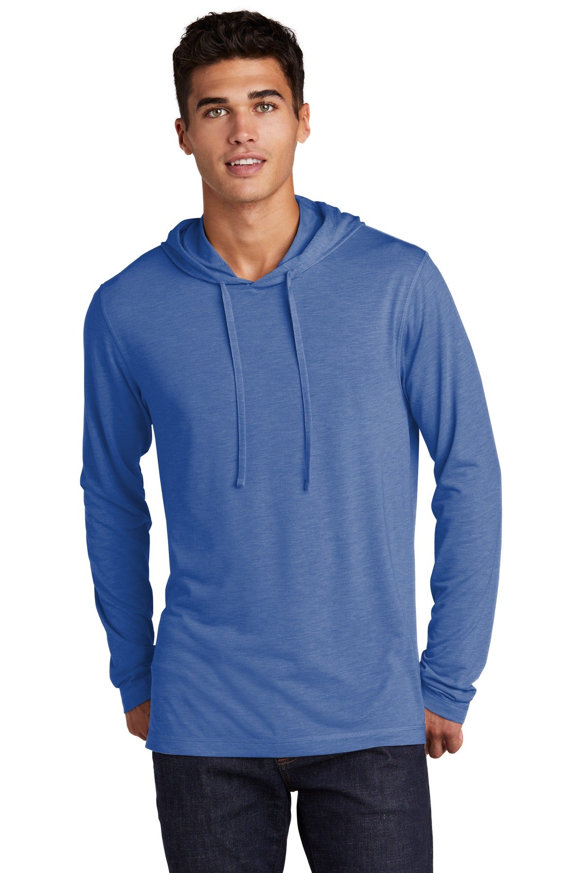 Sport-Tek Â® PosiCharge Â® Tri-Blend Wicking Long Sleeve Hoodie ST406