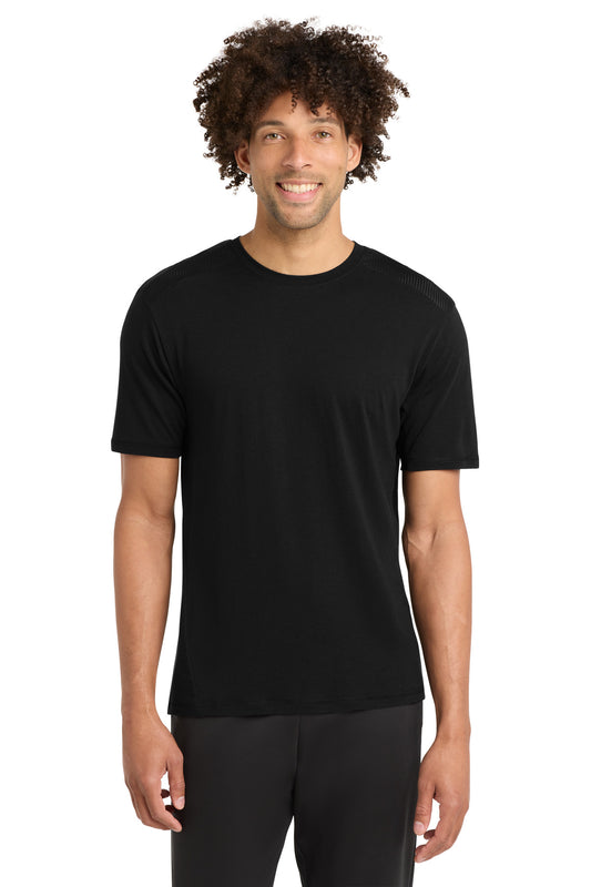 Sport-Tek Â® PosiCharge Â® Tri-Blend Wicking Draft Tee. ST410
