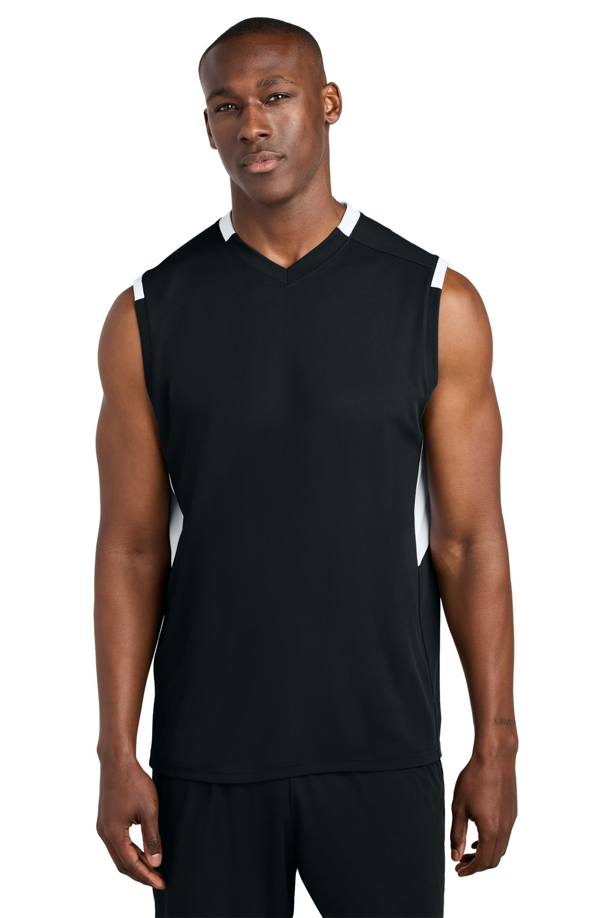 Sport-TekÂ® Club Sleeveless V-Neck ST441