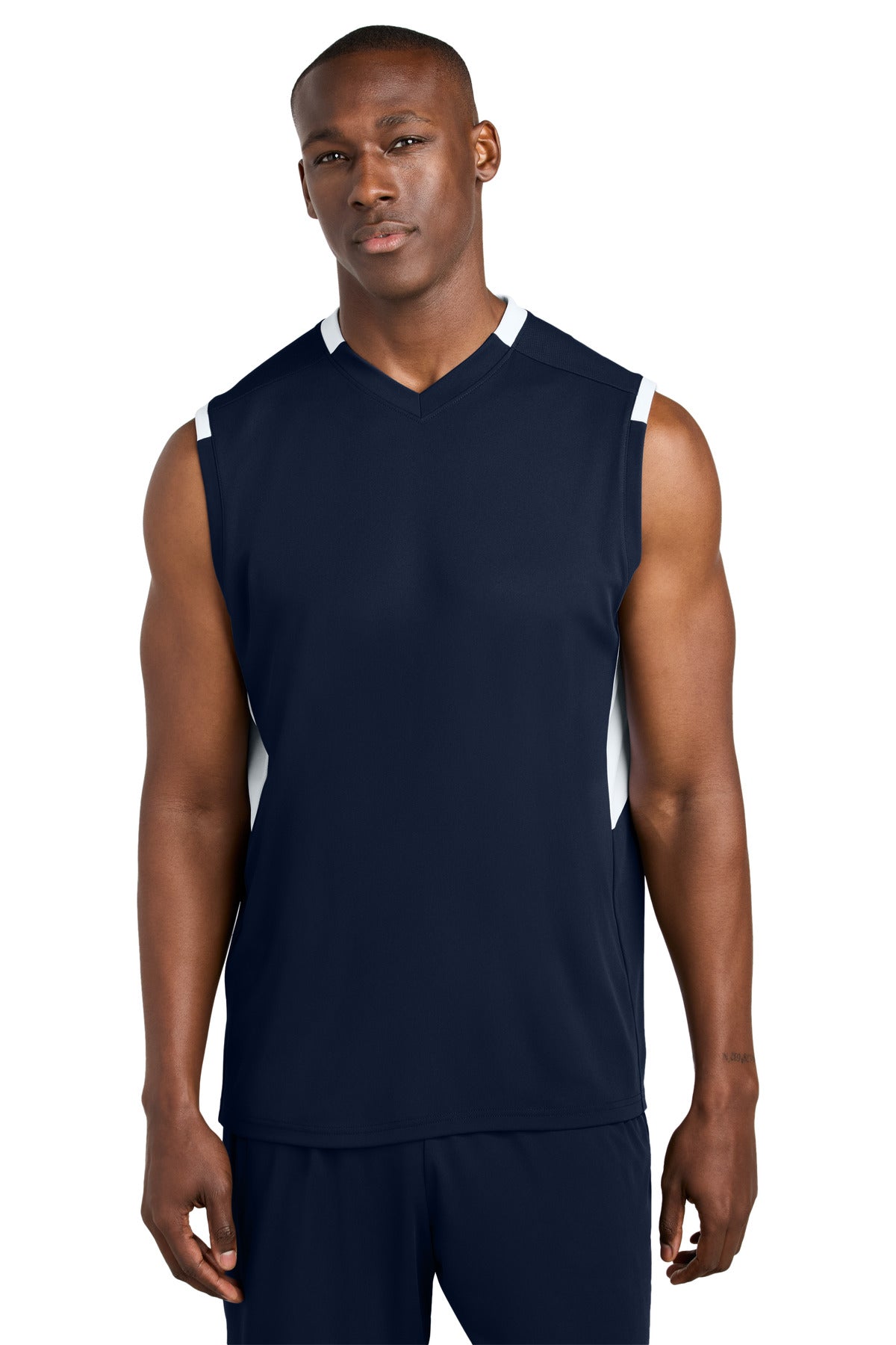 Sport-TekÂ® Club Sleeveless V-Neck ST441