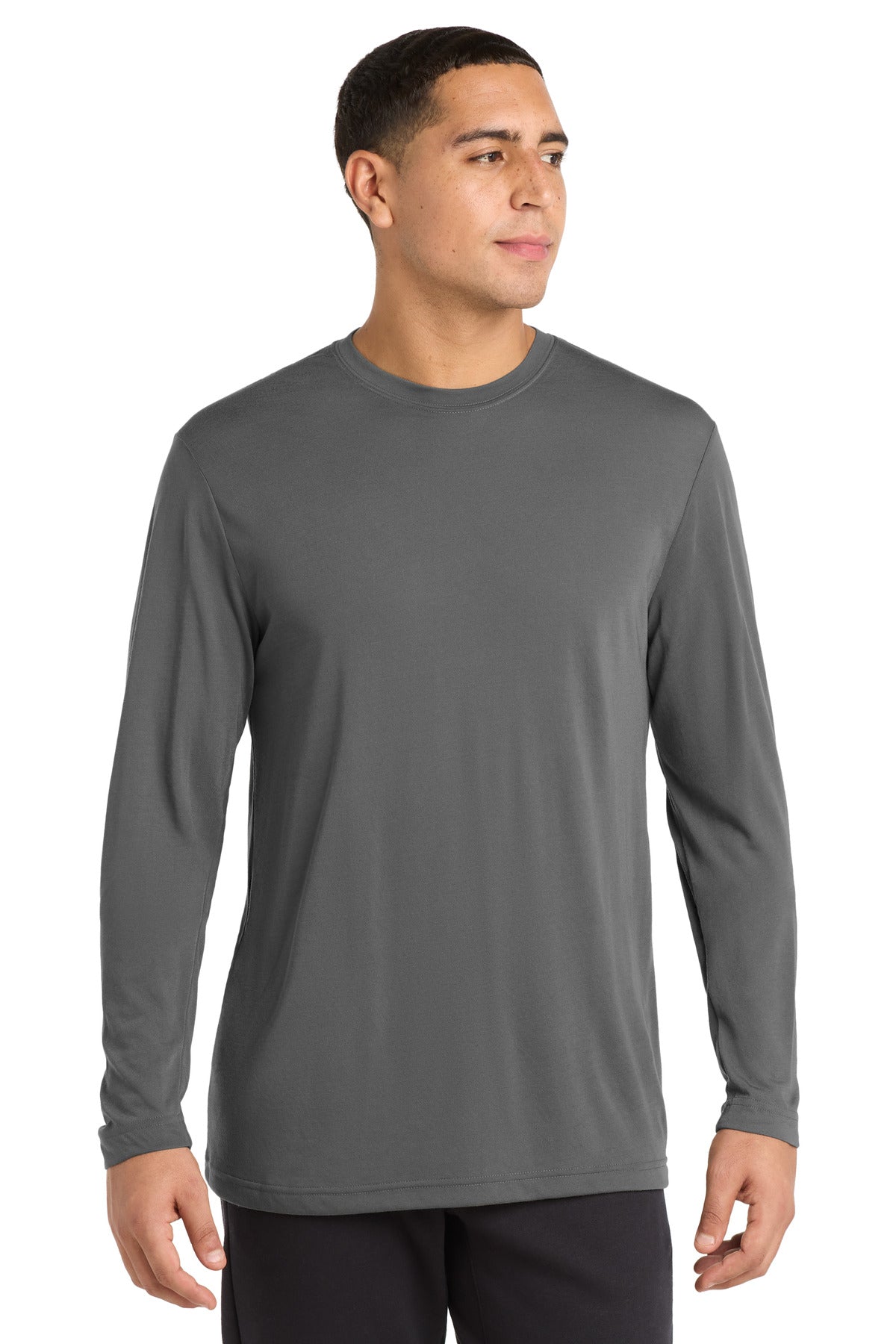 Sport-TekÂ® Long Sleeve PosiChargeÂ® Competitorâ„¢ Cotton Touchâ„¢ Tee. ST450LS