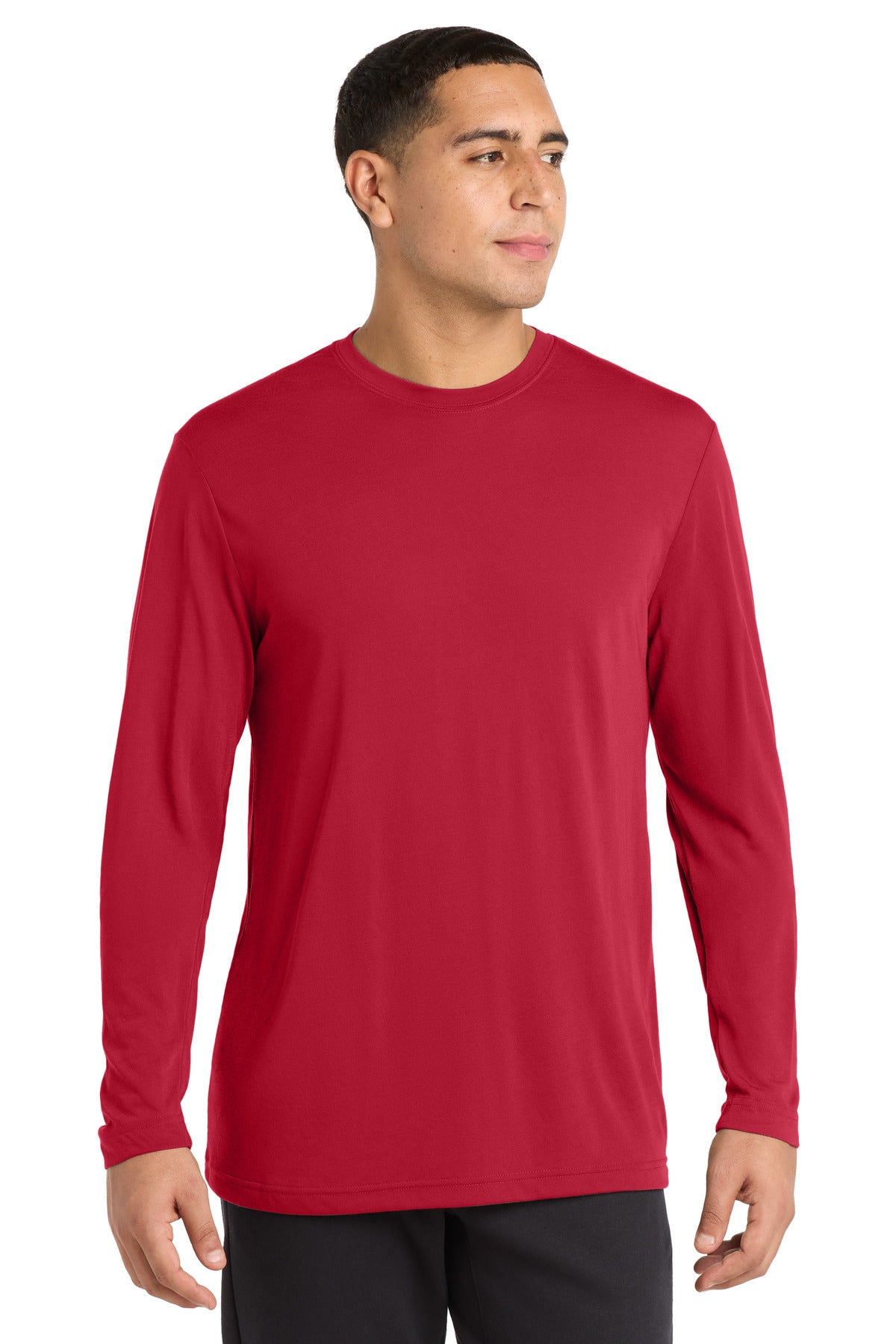 Sport-TekÂ® Long Sleeve PosiChargeÂ® Competitorâ„¢ Cotton Touchâ„¢ Tee. ST450LS