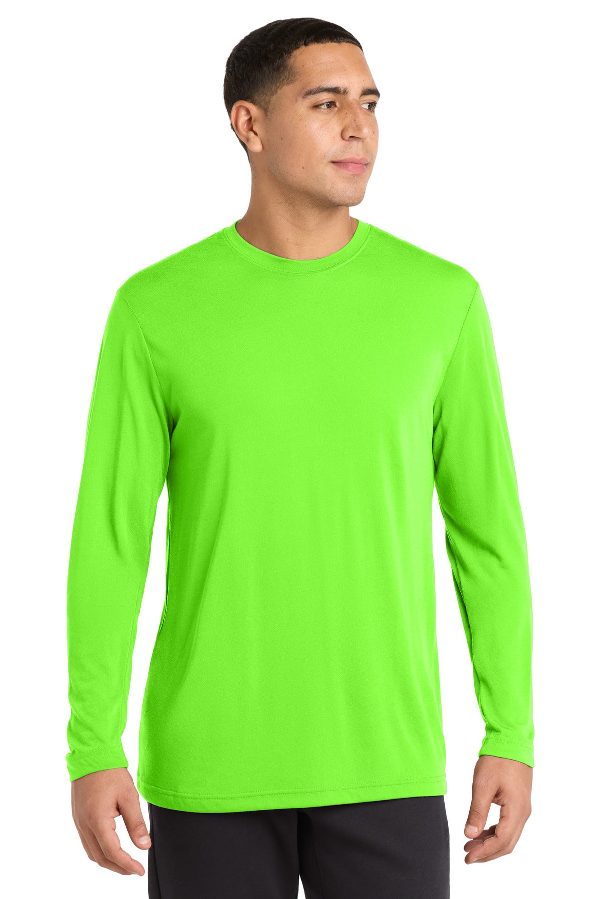 Sport-TekÂ® Long Sleeve PosiChargeÂ® Competitorâ„¢ Cotton Touchâ„¢ Tee. ST450LS