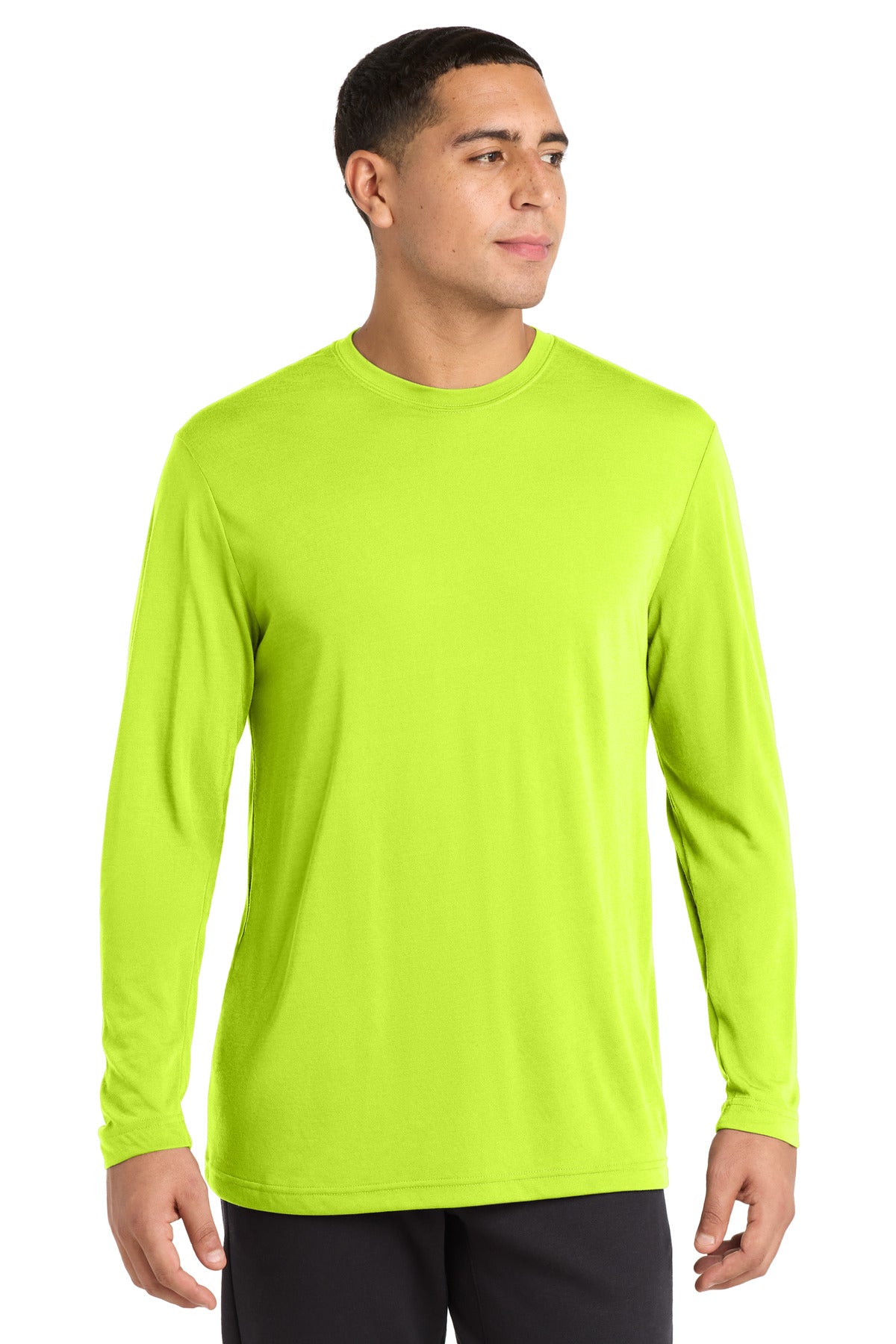 Sport-TekÂ® Long Sleeve PosiChargeÂ® Competitorâ„¢ Cotton Touchâ„¢ Tee. ST450LS