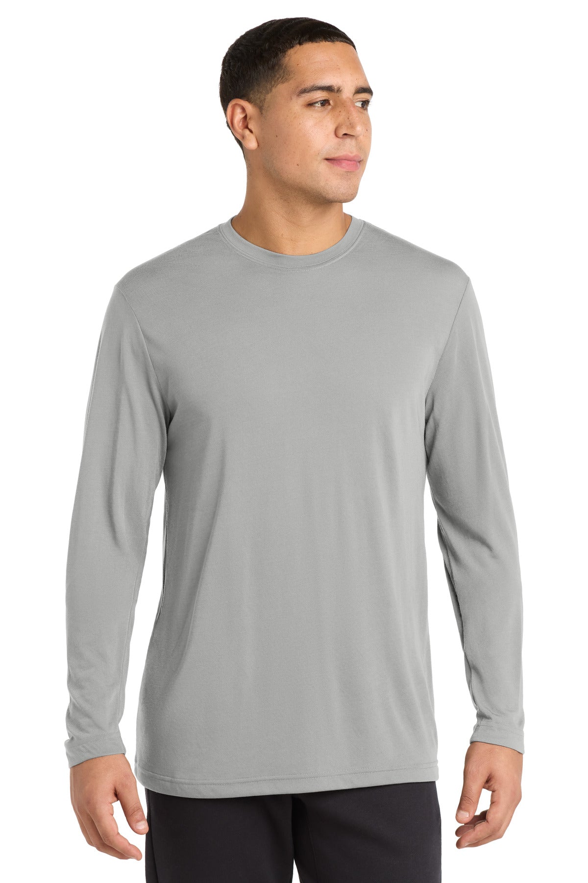 Sport-TekÂ® Long Sleeve PosiChargeÂ® Competitorâ„¢ Cotton Touchâ„¢ Tee. ST450LS