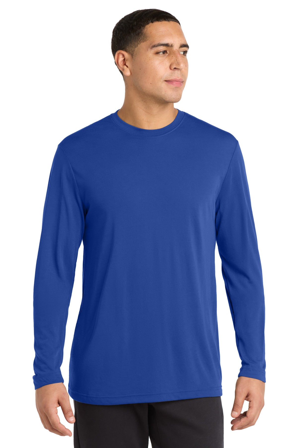 Sport-TekÂ® Long Sleeve PosiChargeÂ® Competitorâ„¢ Cotton Touchâ„¢ Tee. ST450LS