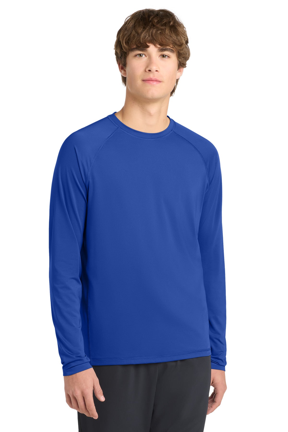 Sport-Tek Â® Long Sleeve Rashguard Tee. ST470LS