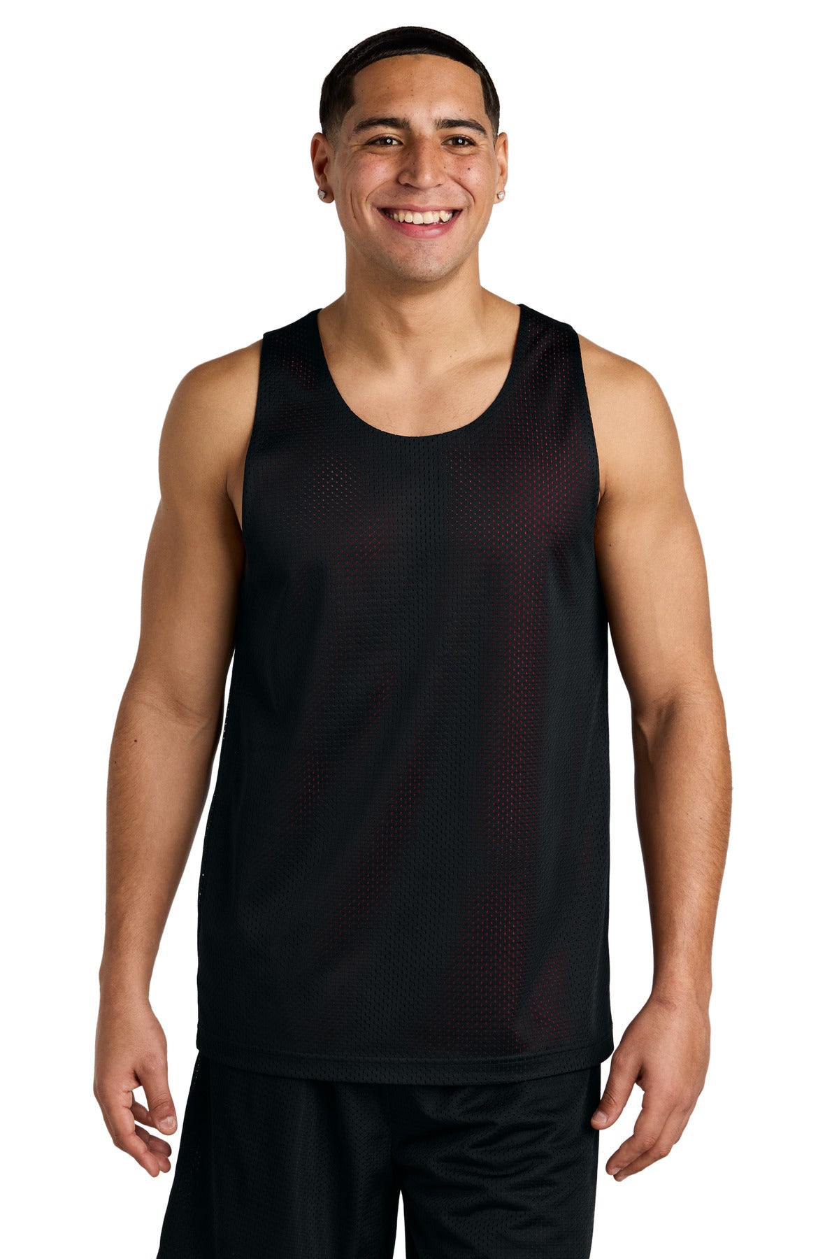 Sport-TekÂ® PosiChargeÂ® Reversible Mesh Tank ST5000