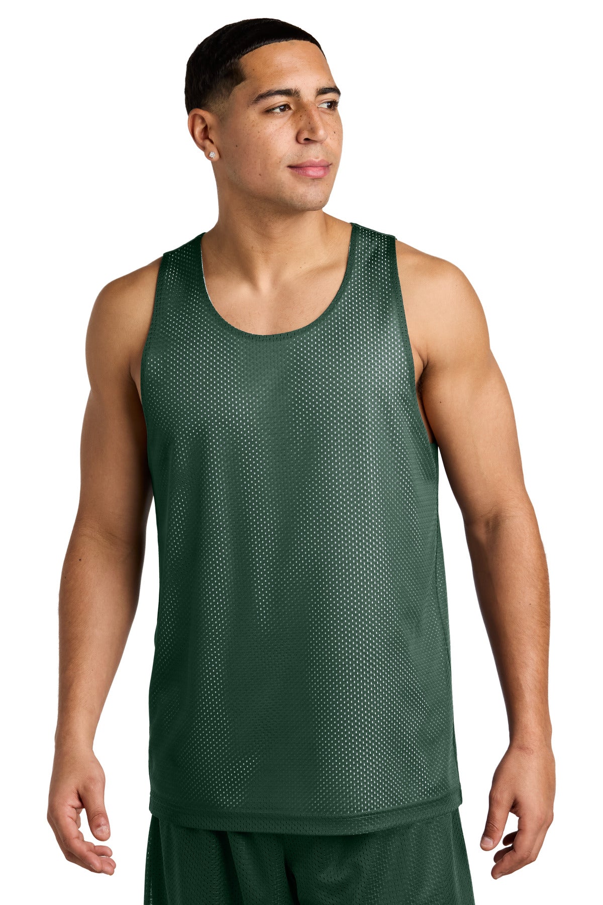 Sport-TekÂ® PosiChargeÂ® Reversible Mesh Tank ST5000