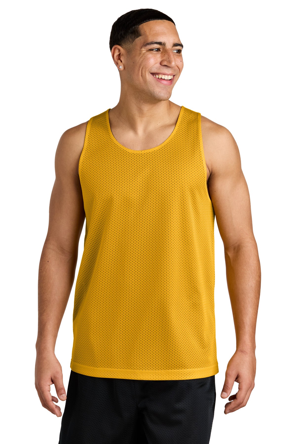 Sport-TekÂ® PosiChargeÂ® Reversible Mesh Tank ST5000