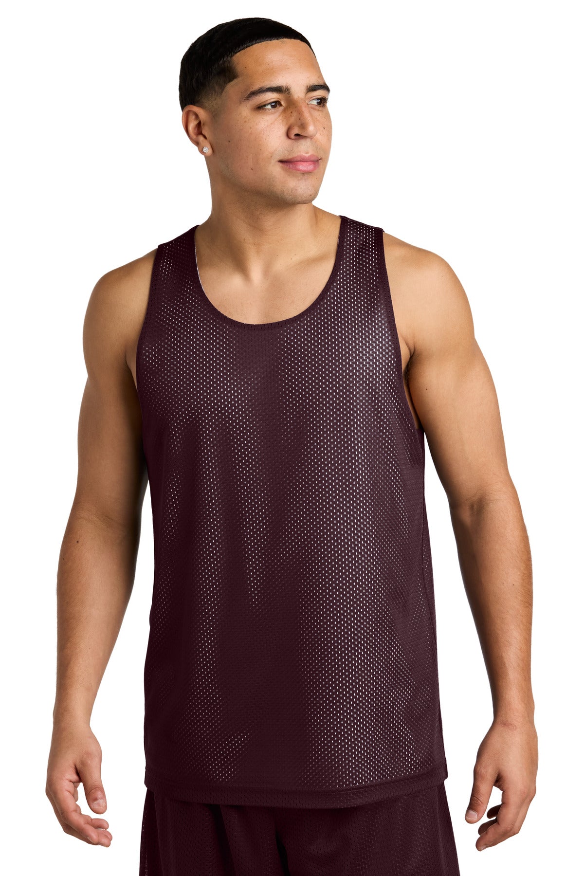 Sport-TekÂ® PosiChargeÂ® Reversible Mesh Tank ST5000