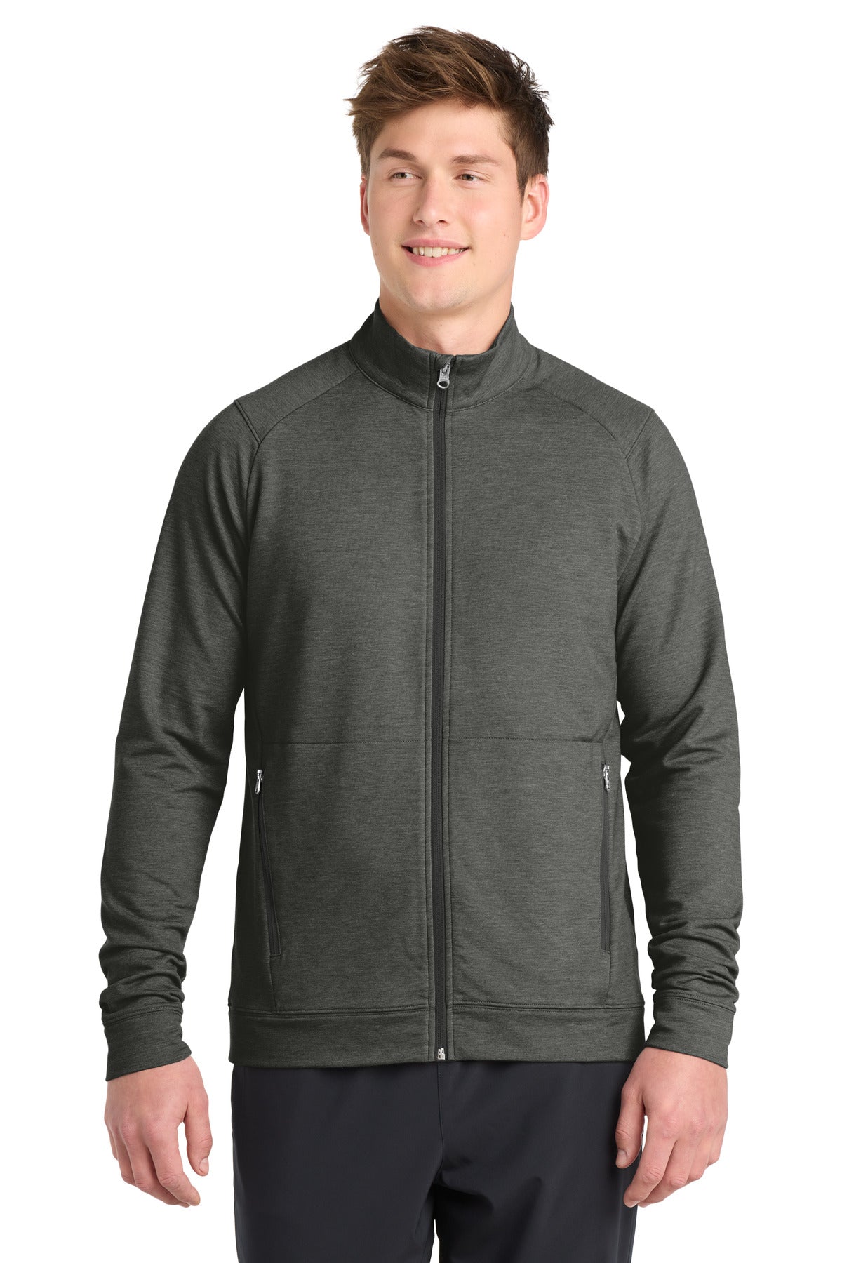 Sport-TekÂ® Sport-WickÂ® Flex Fleece Full-Zip. ST560