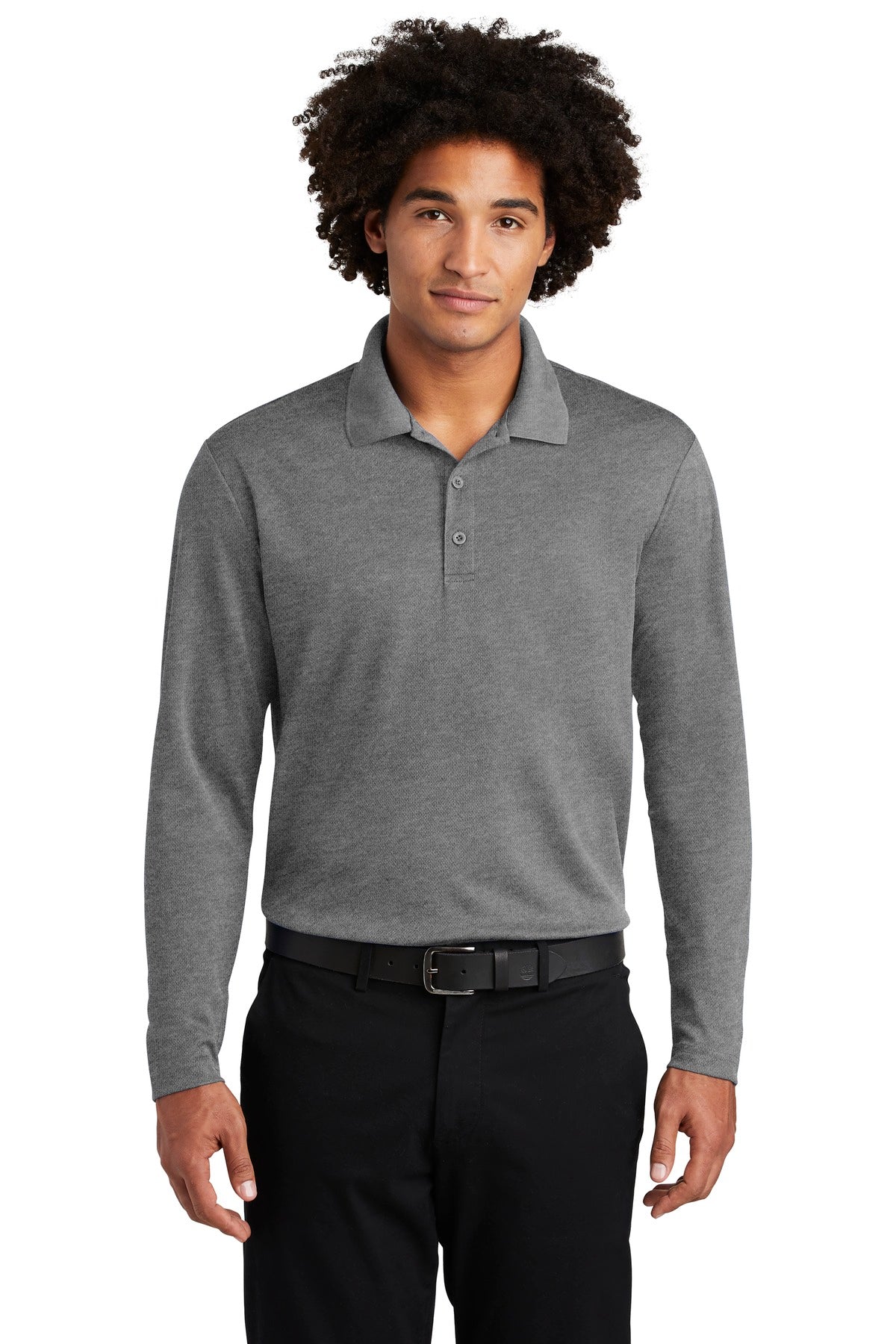 Sport-Tek ? PosiCharge ? RacerMesh ? Long Sleeve Polo. ST640LS