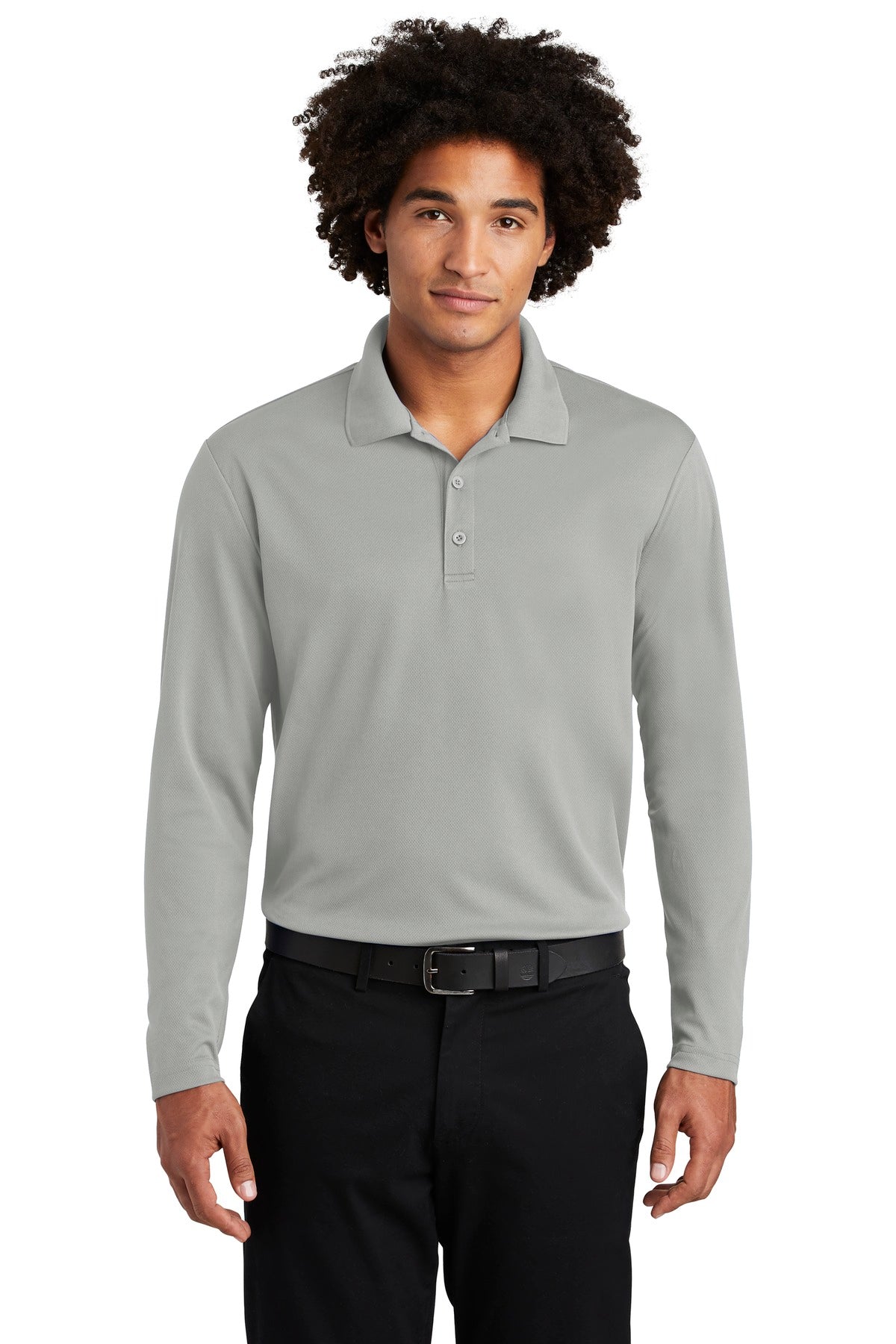 Sport-Tek ? PosiCharge ? RacerMesh ? Long Sleeve Polo. ST640LS