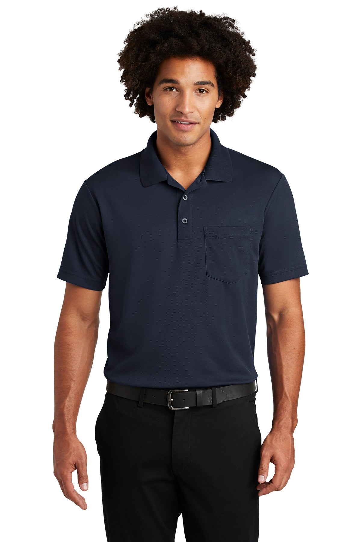 Sport-Tek ? PosiCharge ? RacerMesh ? Pocket Polo. ST640P