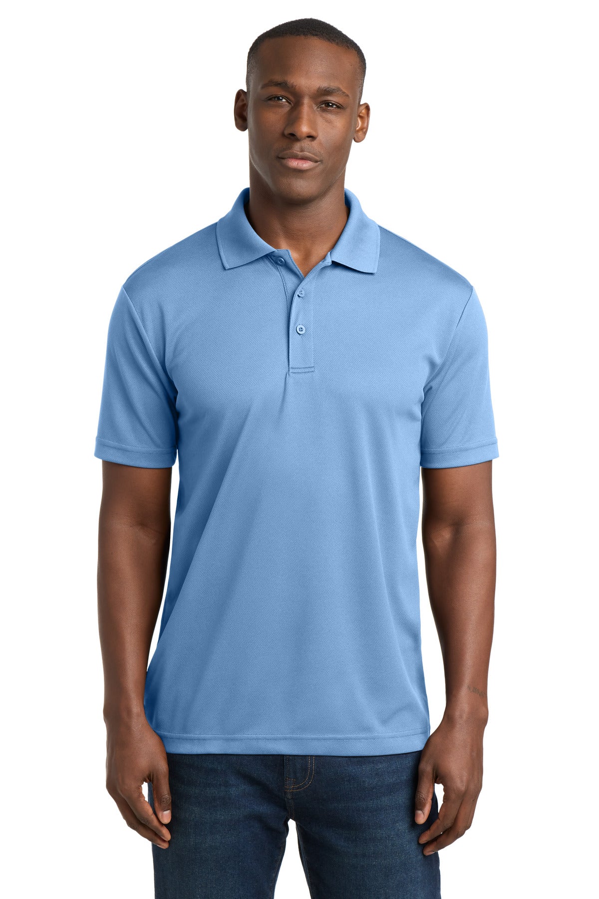 Sport-TekÂ® PosiChargeÂ® RacerMeshÂ® Polo. ST640