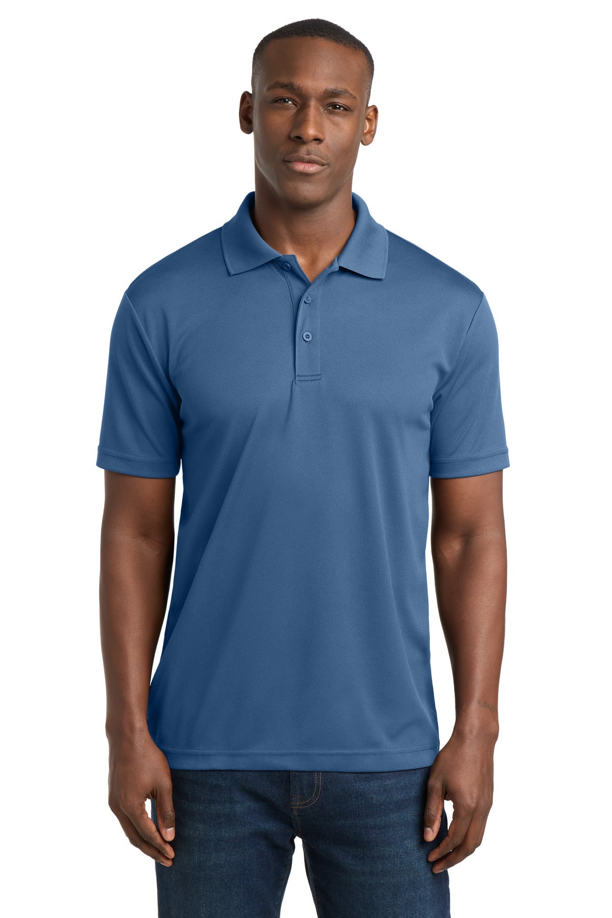 Sport-TekÂ® PosiChargeÂ® RacerMeshÂ® Polo. ST640