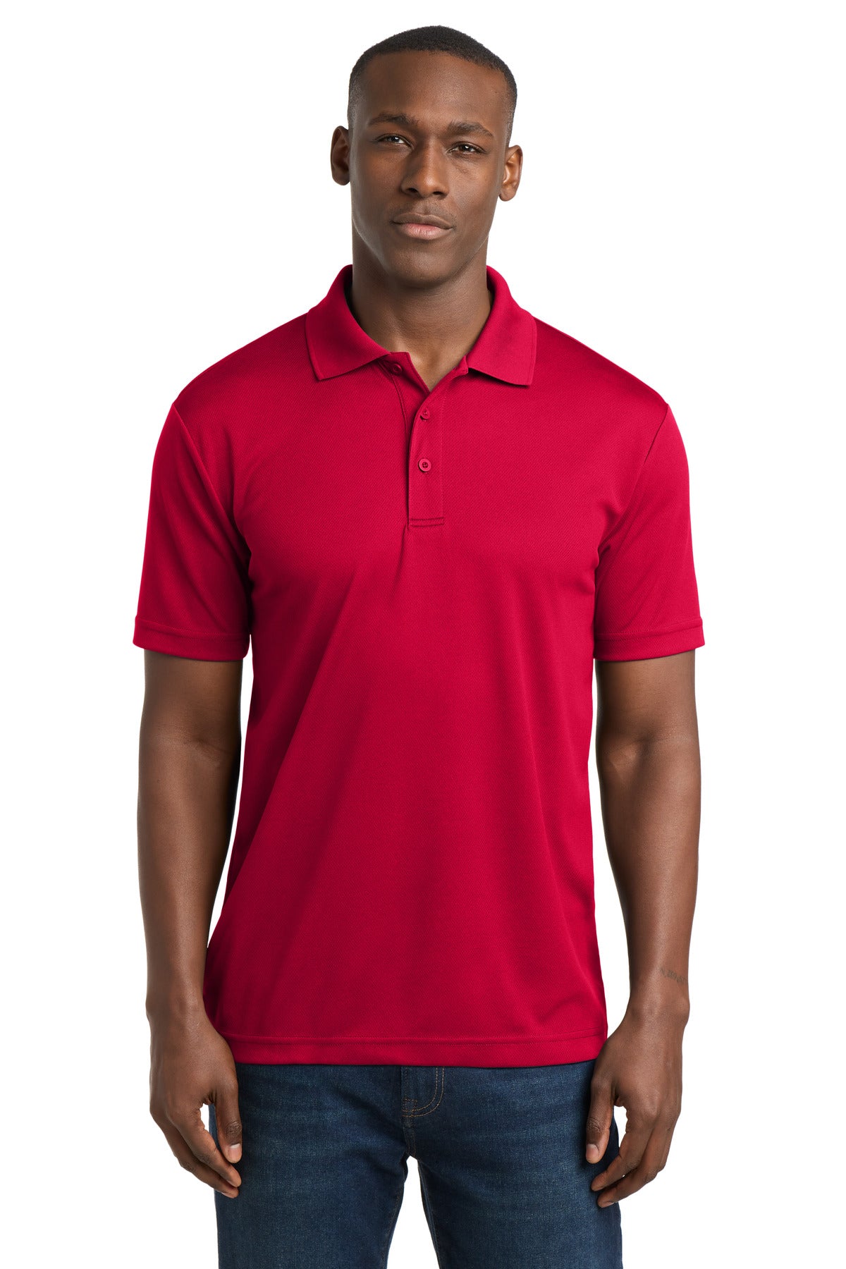 Sport-TekÂ® PosiChargeÂ® RacerMeshÂ® Polo. ST640