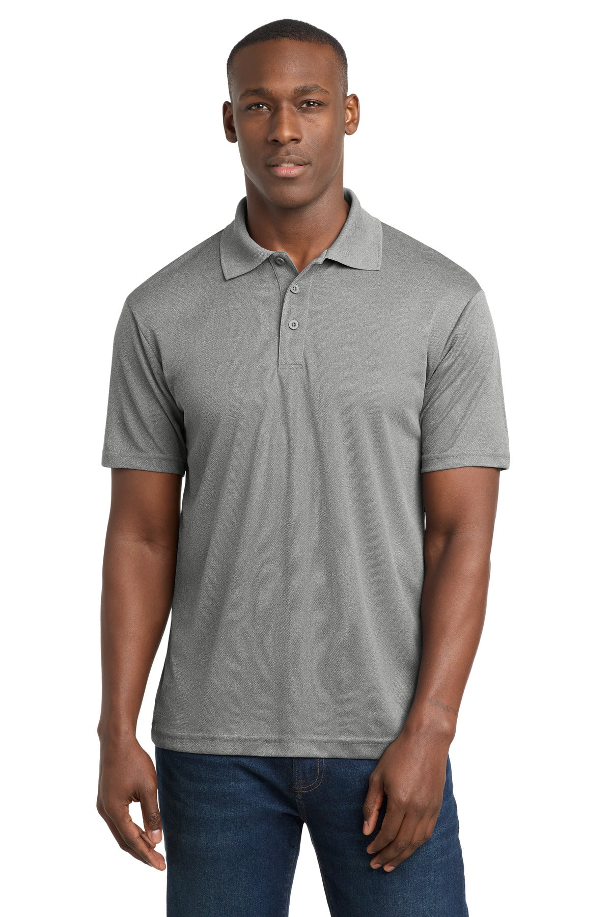 Sport-TekÂ® PosiChargeÂ® RacerMeshÂ® Polo. ST640