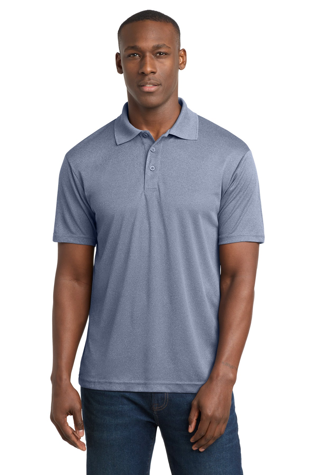 Sport-TekÂ® PosiChargeÂ® RacerMeshÂ® Polo. ST640