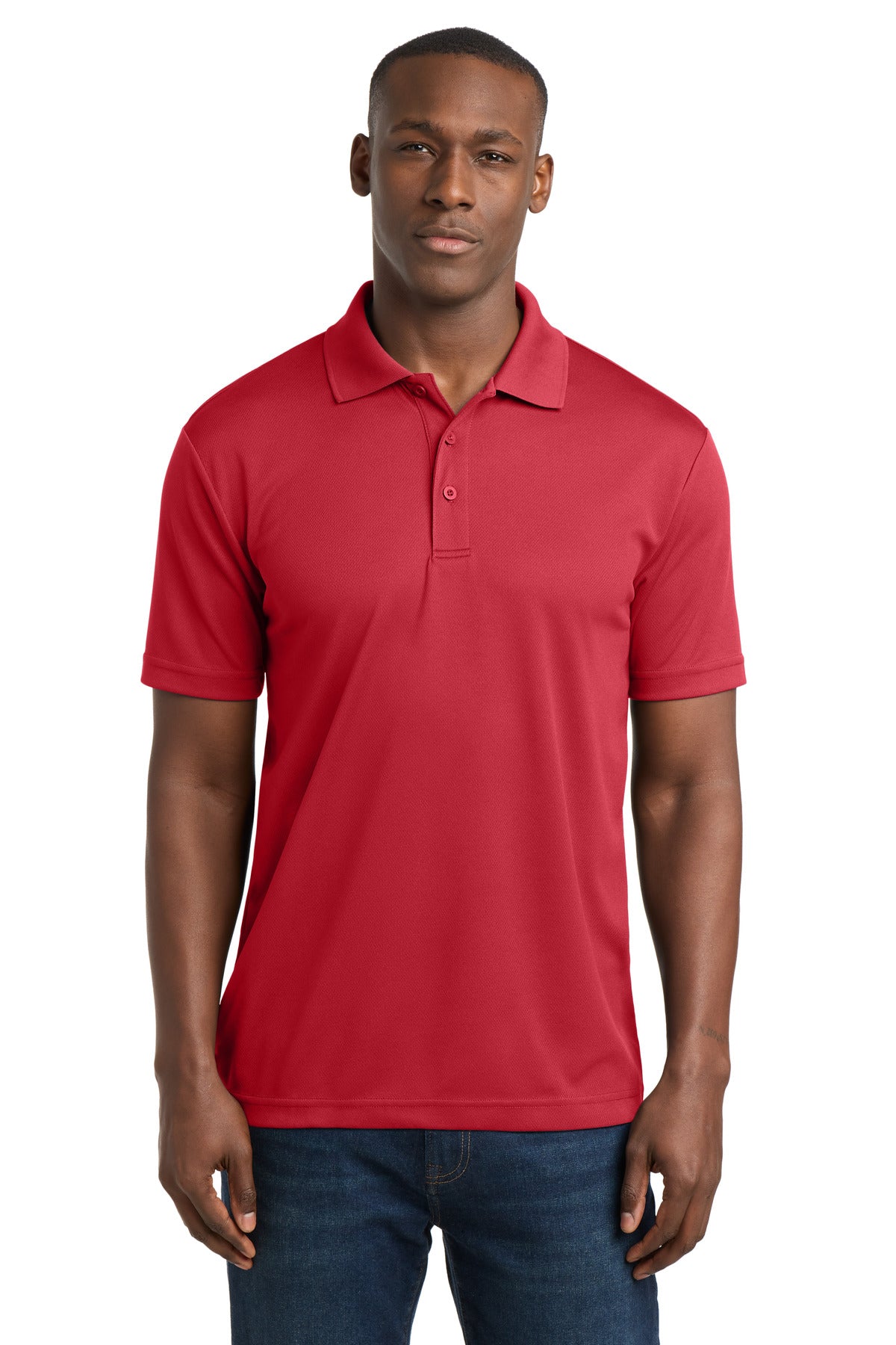 Sport-TekÂ® PosiChargeÂ® RacerMeshÂ® Polo. ST640