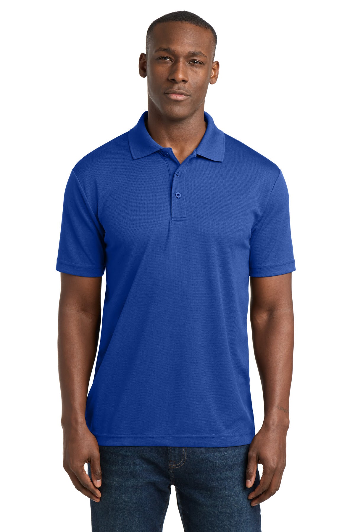 Sport-TekÂ® PosiChargeÂ® RacerMeshÂ® Polo. ST640