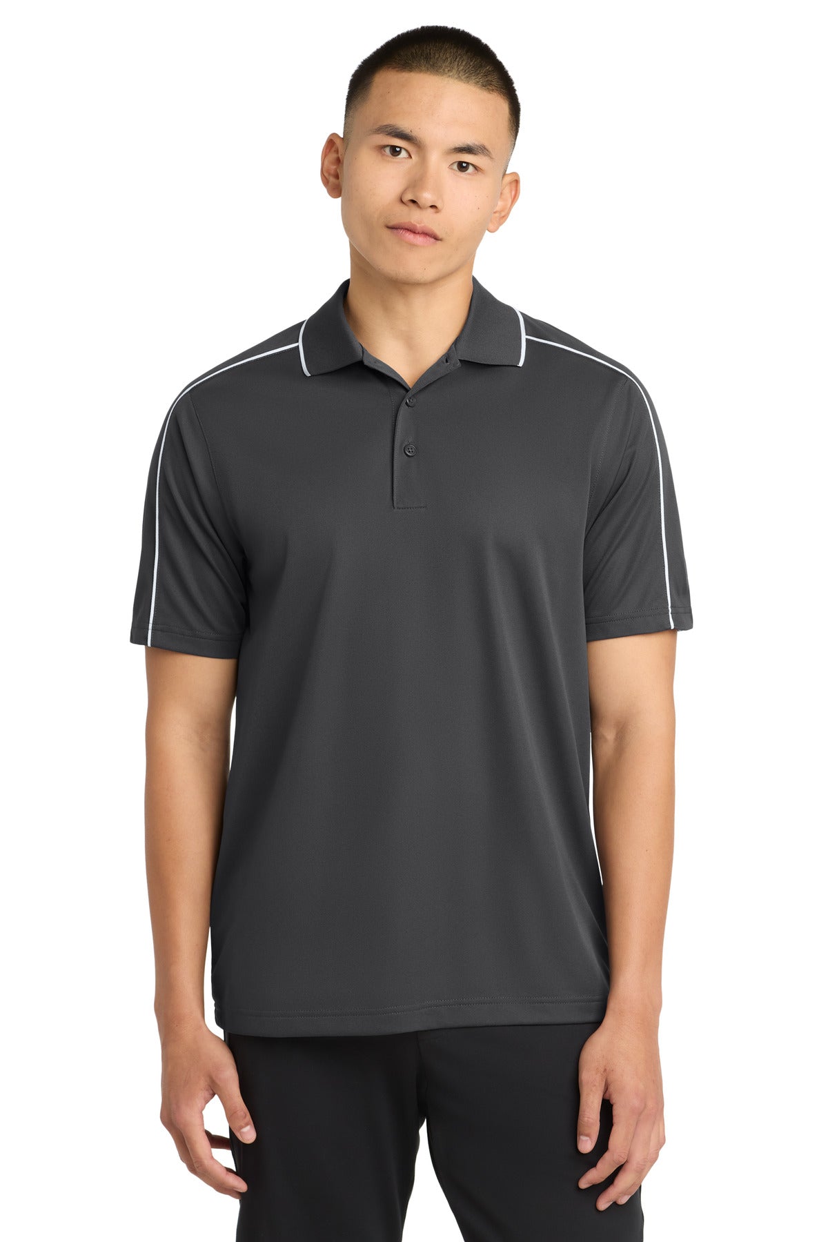 Sport-Tek?? Micropique Sport-Wick?? Piped Polo. ST653