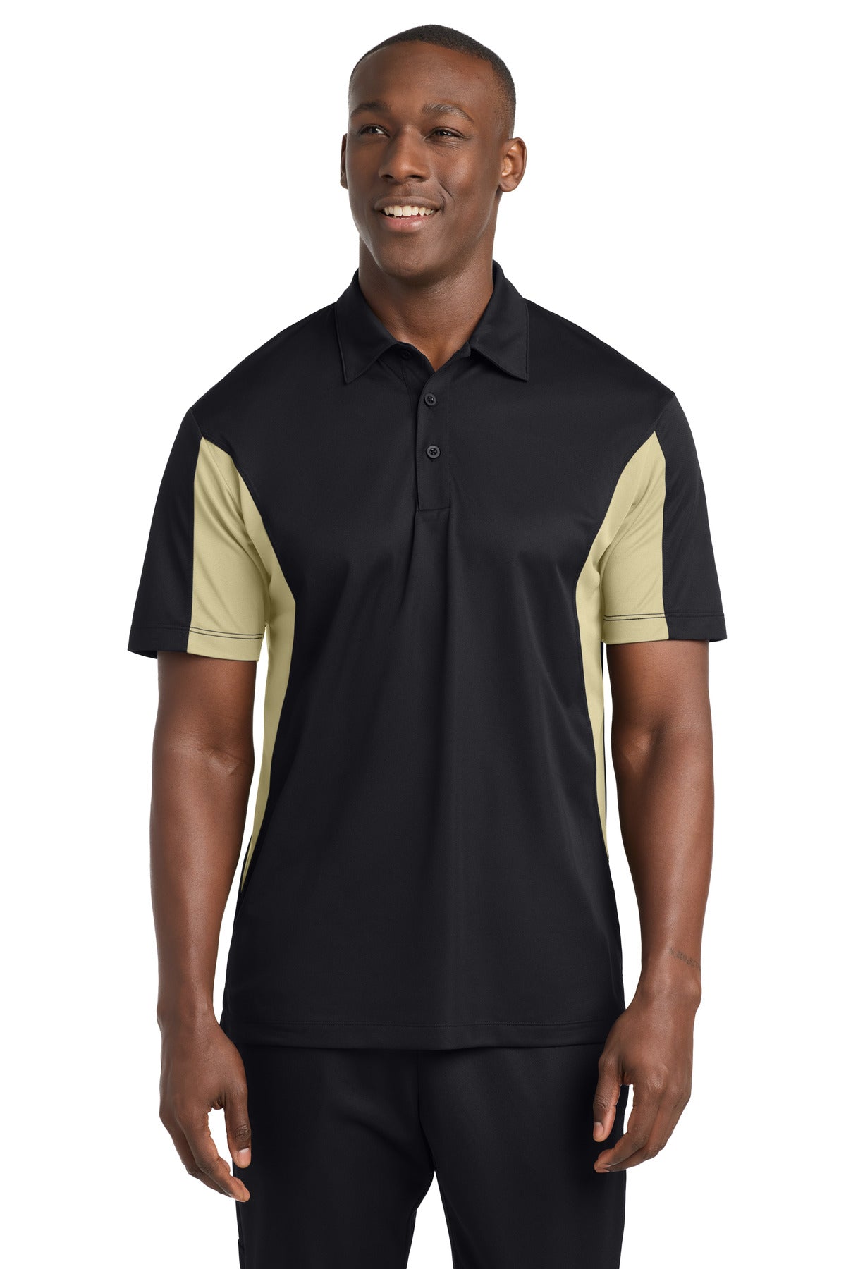 Sport-TekÂ® Side Blocked Micropique Sport-WickÂ® Polo. ST655